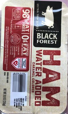 Ultra thin slices black forest ham