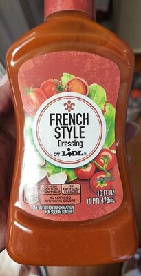 French style dressing