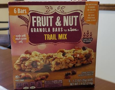 Fruit and Nut Granola Bars by Lidl