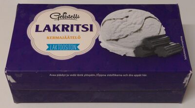 Lakritsikermajäätelö