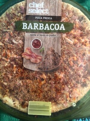Pizza fresca barbacoa