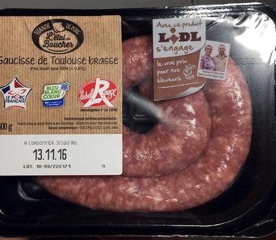 Saucisse de Toulouse Brasse