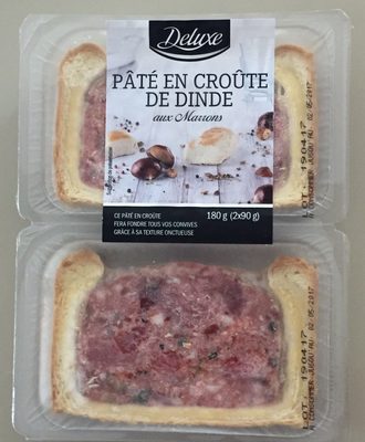 Pâté en Croûte de Dinde aux Marrons