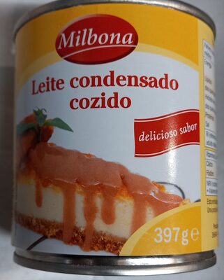 Leite condensado cozido