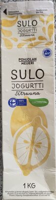 Sulo jogurtti sitruuna