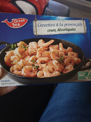 Garnelen Crevettes à la Provençale  , crues    décortiquées