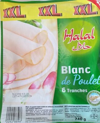 Blanc de poulet halal