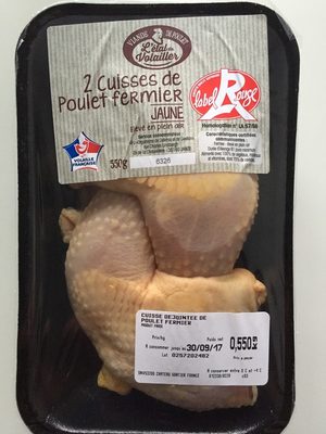Cuisses de poulet fermier