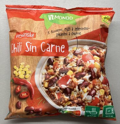 Vegan chilli sin carne