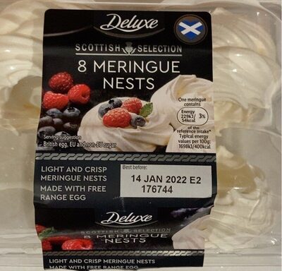Meringue nests