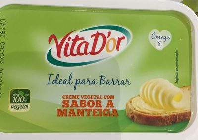 Creme vegetal com sabor a manteiga