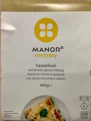 Cannelloni ricotta et épinards