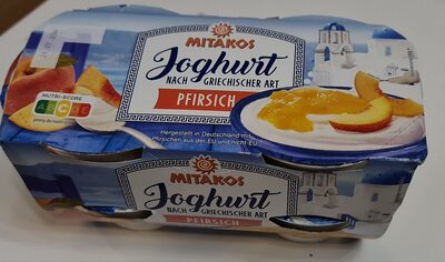 Joghurt Nach Griechischer Art - Pfirsich
