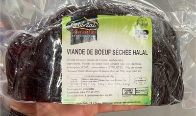 VIANDE DE BOEUF SÉCHÉE HALAK