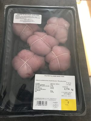 Paupiettes de dinde