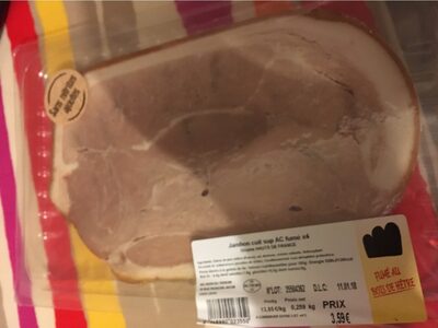 Jambon cuit sup AC fumé