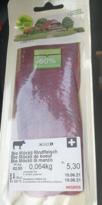 Bio Möckli Rindfleisch