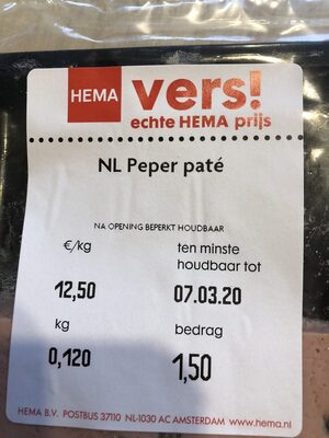 Peper paté