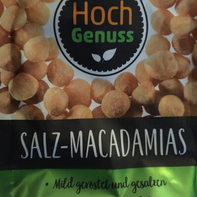 Salz-Mscadamias