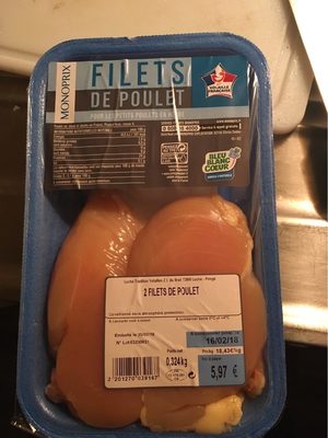 Filets de poulet