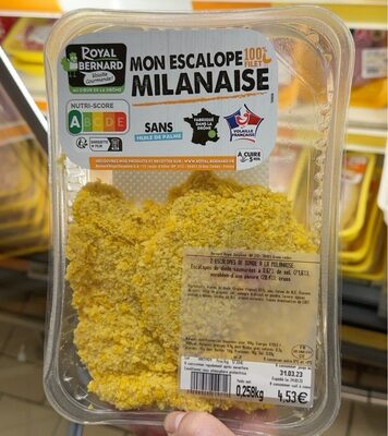 2 Escalopes à la milanaise