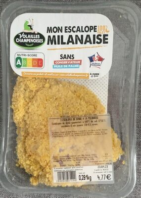 Mon escalope milanaise