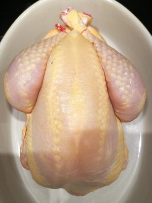 Poulet fermier jaune label rouge