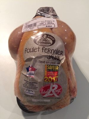 Poulet fermier jaune