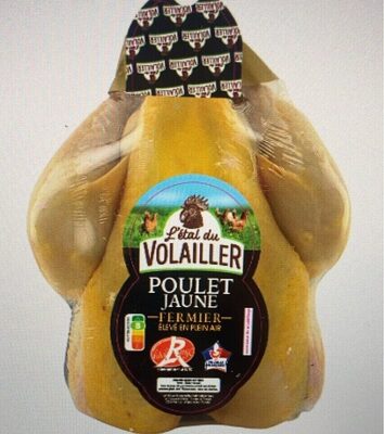 Poulet jaune fermier Label Rouge