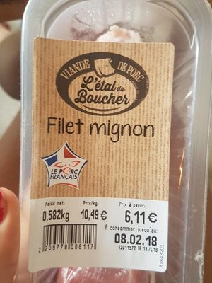 Filet mignon de porc