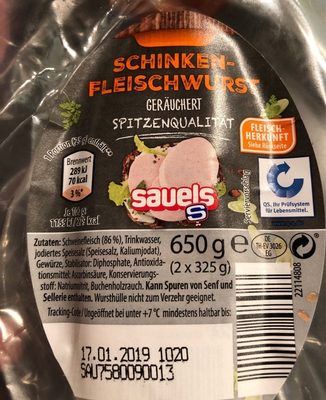 Schinken Fleischwurst