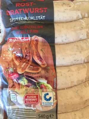 Rost-Bratwurst