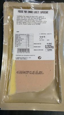 Mousse pur canard qualité supérieure