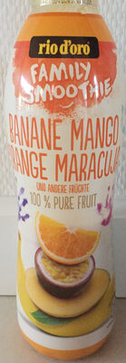 Family Smoothie Banane Mango Orange Maracuja
