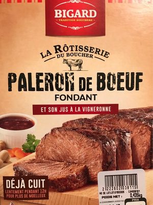 Paleron de bœuf