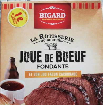 Joue de bœuf façon carbonade