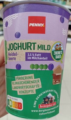 Joghurt mild Heidelbeere