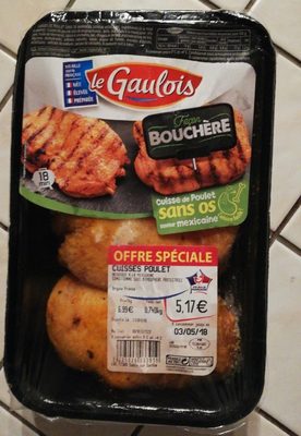 Cuisses de poulet Façon bouchère Saveur mexicaine