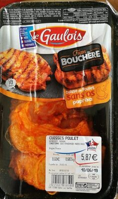 Cuisse de poulet sans os Paprika