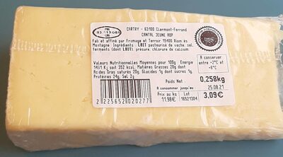 Cantal jeune AOP