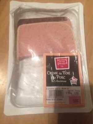 Crème de foie de Porc à l'ancienne