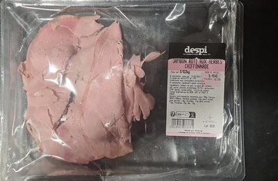 Jambon rôti aux herbes Chiffonnade