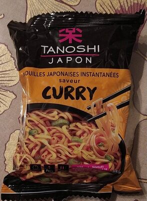 Nouilles japonaises instantanées saveur curry