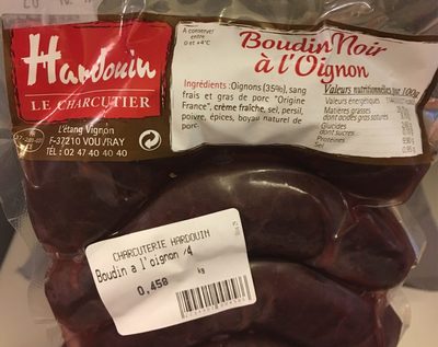 Boudin noir à l’oignon