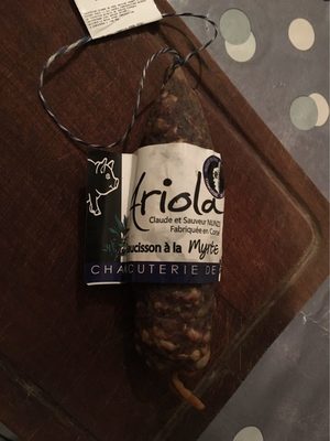 Saucisson fumé a la myrte de bastelica