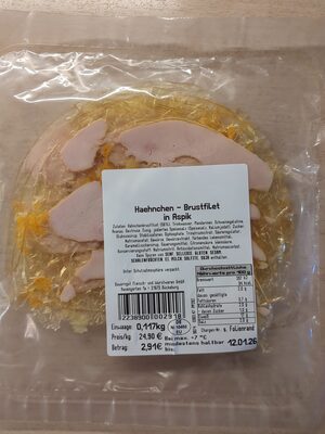 Haenchen-Brustfilet in Aspik