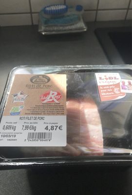 Roti filet porc