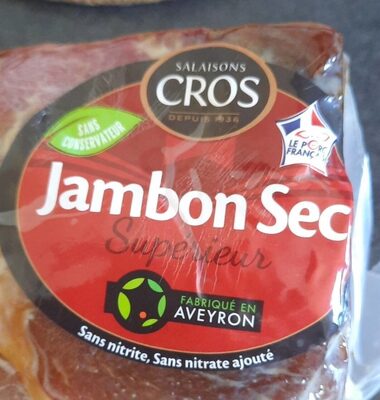 Jambon sec supérieur