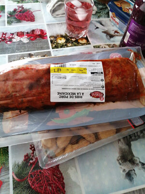 Ribs de porc a la mexicaine