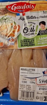 Aiguillettes de poulet